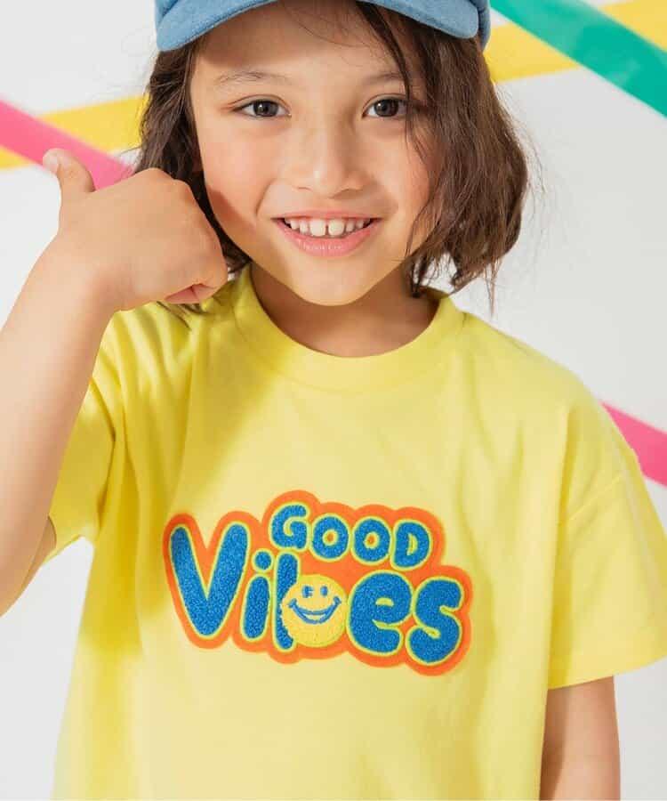 【連衣裙】Logo圖案刺繡T恤