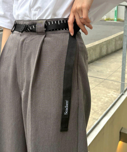 【SEADAM】〈男女通用〉雙環量尺腰帶