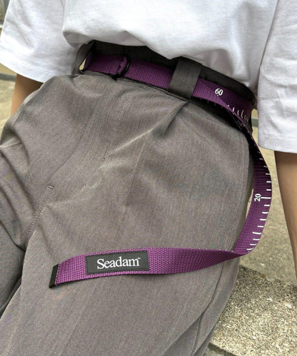 【SEADAM】〈男女通用〉雙環量尺腰帶