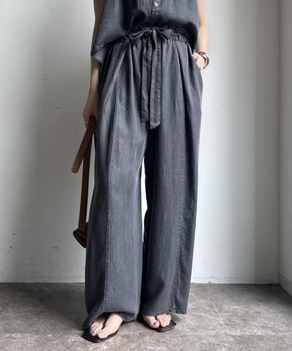 【限定】萊卡絲牛仔休閒褲