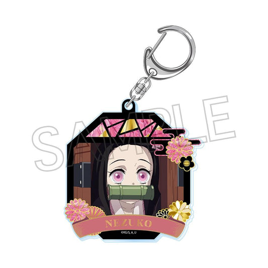 《鬼滅之刃》- 螺鈿風系列亞克力鑰匙扣 Vol.4 - 灶門禰豆子