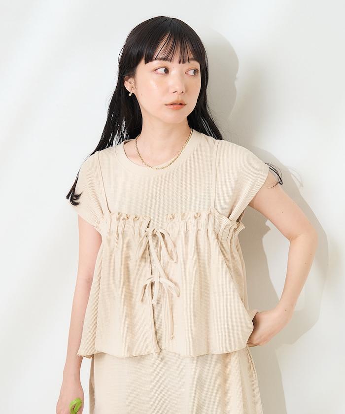 【套裝商品】多功能款 泡泡紋吊帶連衣裙
