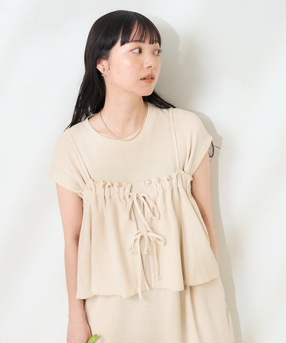 【套裝商品】多功能款 泡泡紋吊帶連衣裙
