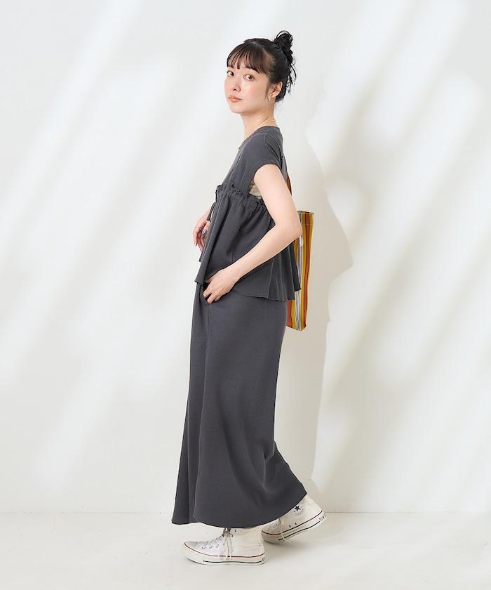 【套裝商品】多功能款 泡泡紋吊帶連衣裙