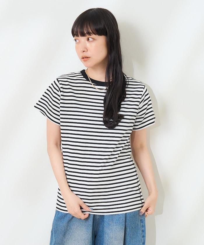 <防紫外線/接觸冷感>COOLPASS 緊湊基礎T恤