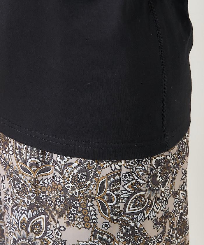 <防紫外線/接觸冷感>COOLPASS 緊湊基礎T恤