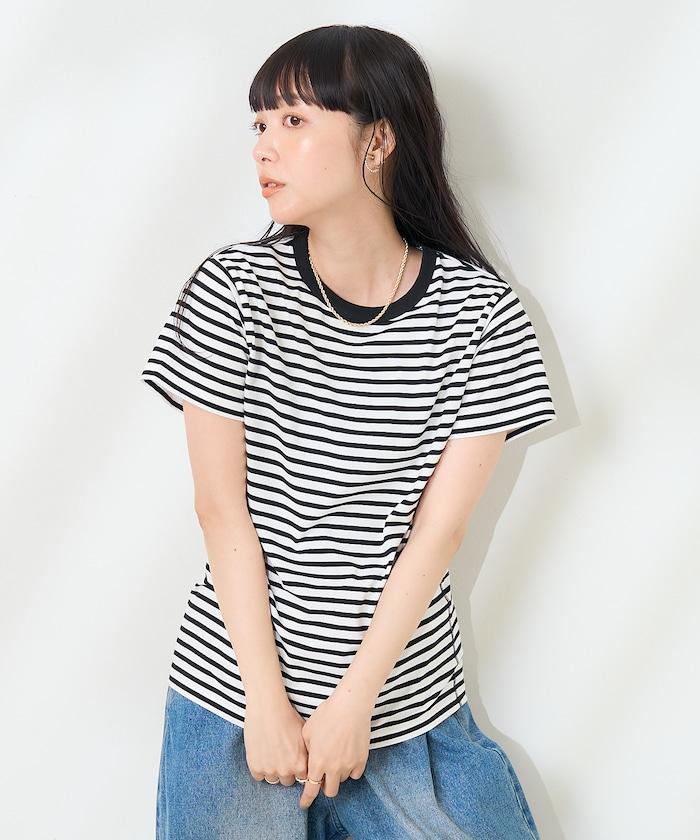 <防紫外線/接觸冷感>COOLPASS 緊湊基礎T恤