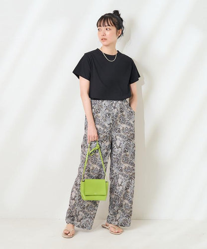 <防紫外線/接觸冷感>COOLPASS 緊湊基礎T恤