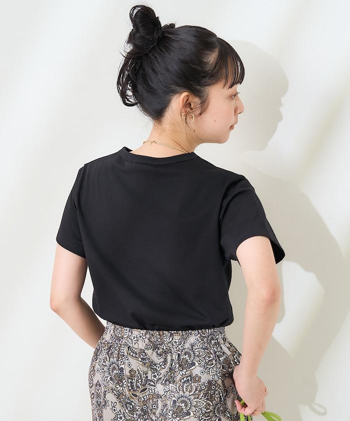 <防紫外線/接觸冷感>COOLPASS 緊湊基礎T恤