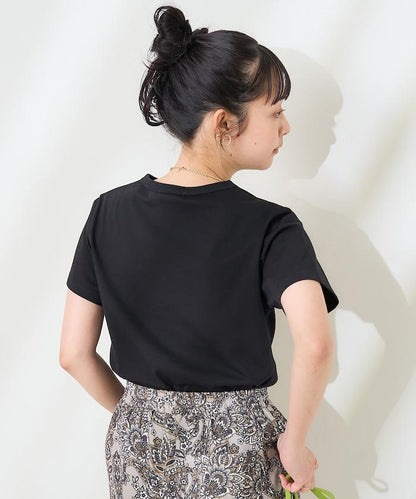 <防紫外線/接觸冷感>COOLPASS 緊湊基礎T恤