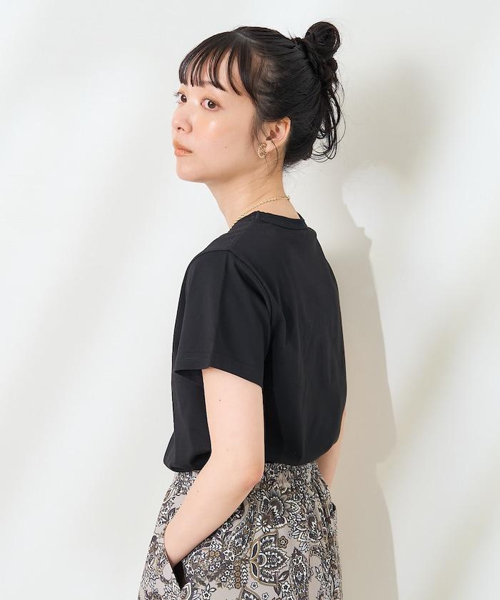 <防紫外線/接觸冷感>COOLPASS 緊湊基礎T恤