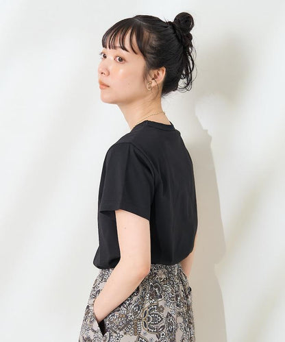 <防紫外線/接觸冷感>COOLPASS 緊湊基礎T恤