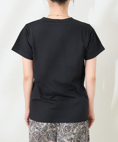 <防紫外線/接觸冷感>COOLPASS 緊湊基礎T恤