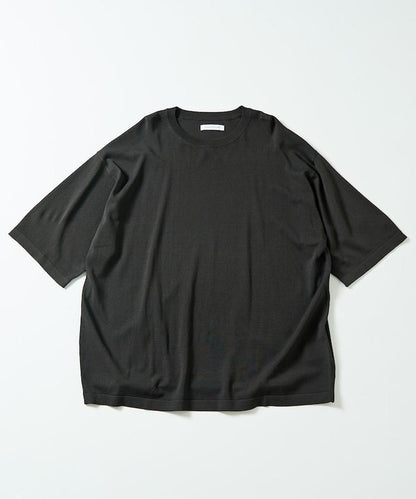 超冰絲圓領針織T恤 【接觸冷感】