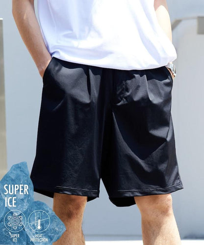 超冰尼龍輕便短褲【冰感觸】