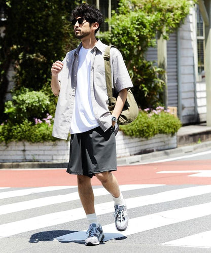 超冰尼龍輕便短褲【冰感觸】