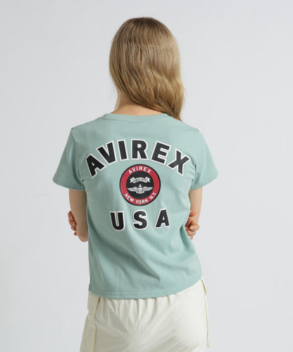 《KIDS》校服T恤/VARSITY T恤/AVIREX / 阿維雷克斯