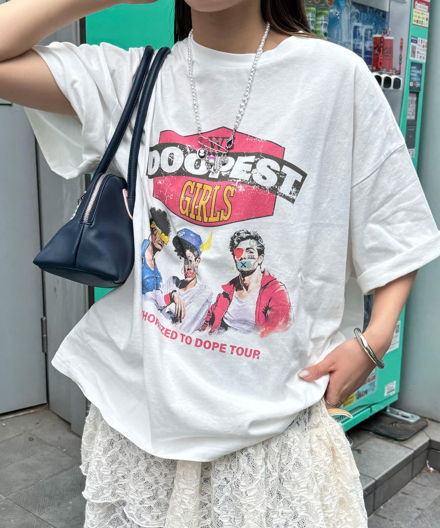 顏料條紋T恤