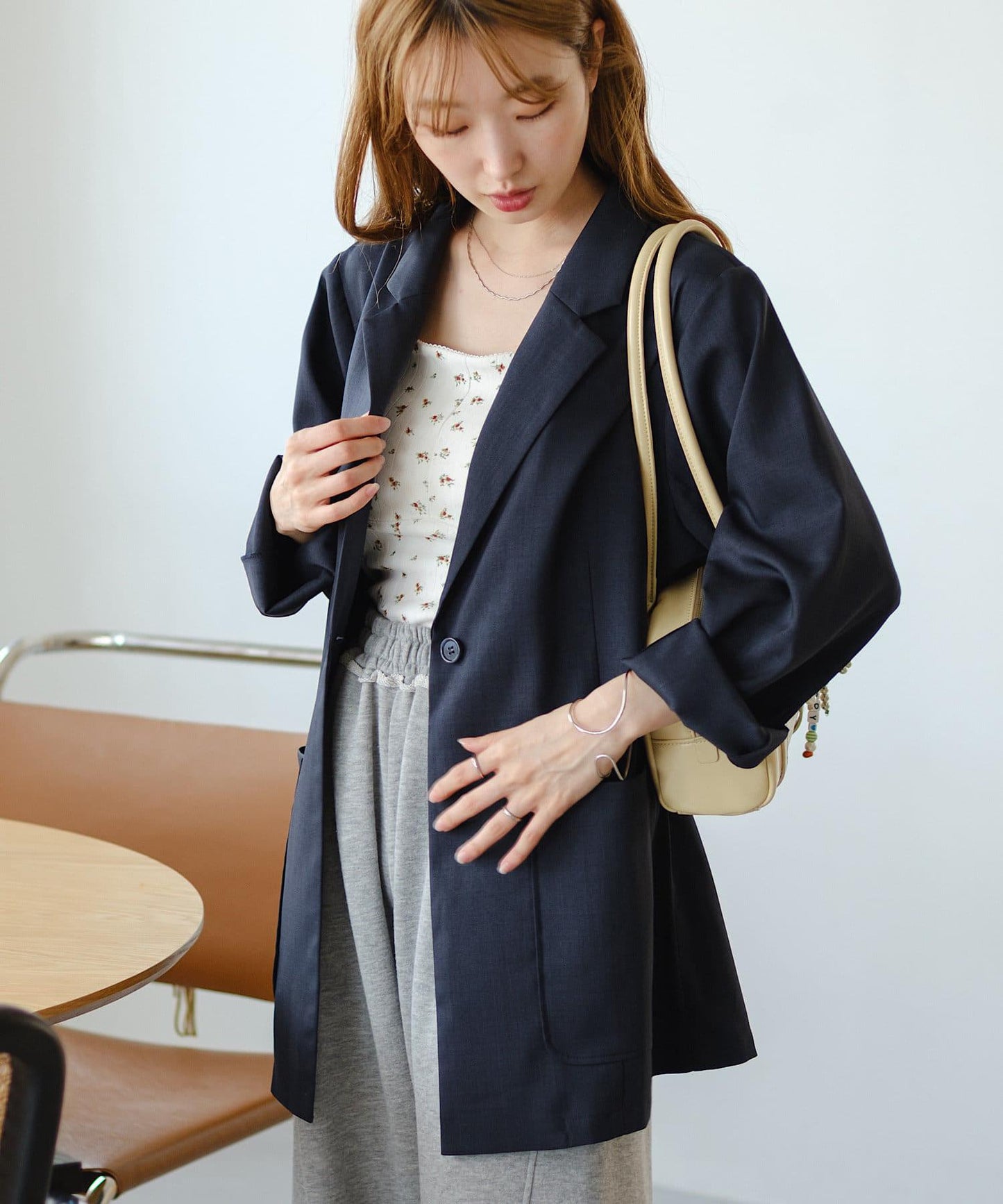 【4色展開/內襯無】後開叉夾克