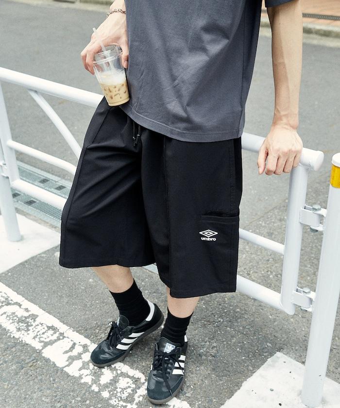 聯名**UMBRO**尼龍寬鬆短褲