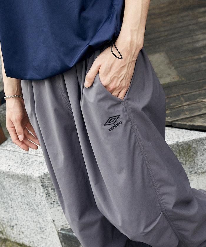 聯名 UMBRO 尼龍摺疊寬鬆長褲
