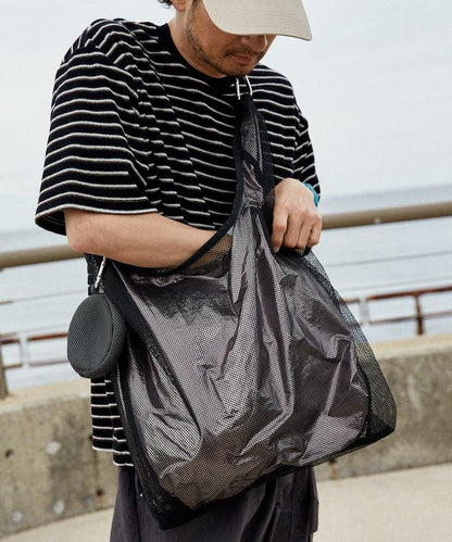 編碼肩 超薄網眼疊層包