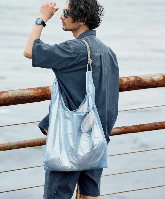 編碼肩 超薄網眼疊層包