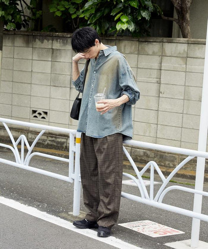 輕便直筒褲