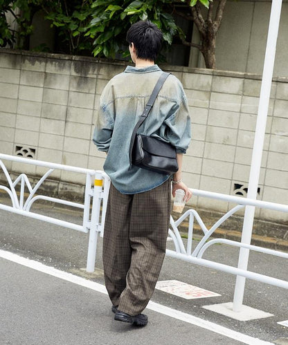 輕便直筒褲