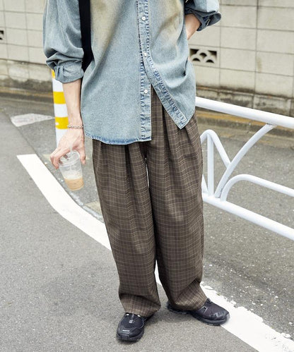 輕便直筒褲