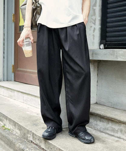 輕便直筒褲