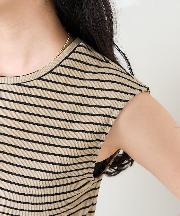 【套裝商品】亞麻粘膠 女士吊帶連衣裙 內搭套裝