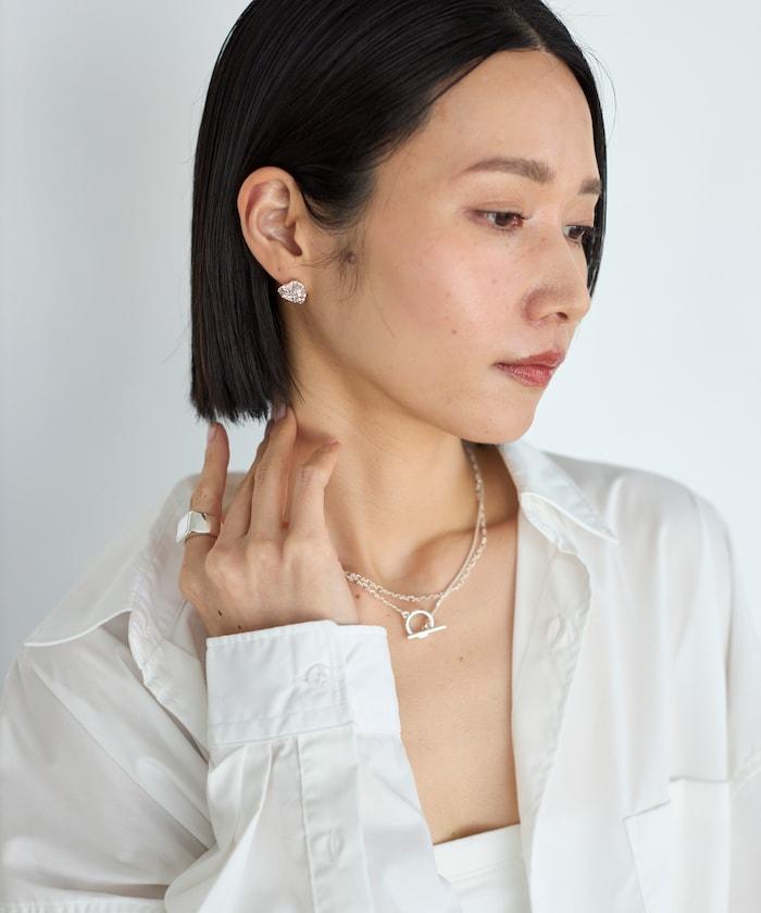 浪漫心形耳釘 / 圓釘耳釘 / 雙耳用