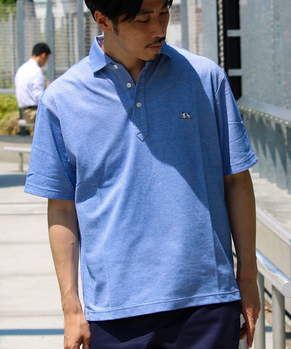 【GLOSTER】法國鬥牛犬刺繡 爸爸款Polo衫