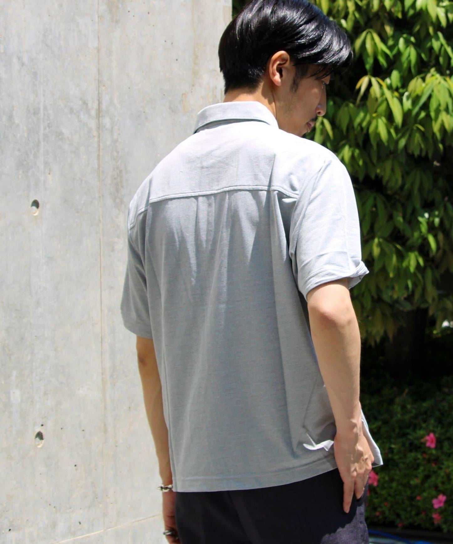 【GLOSTER】法國鬥牛犬刺繡 爸爸款Polo衫