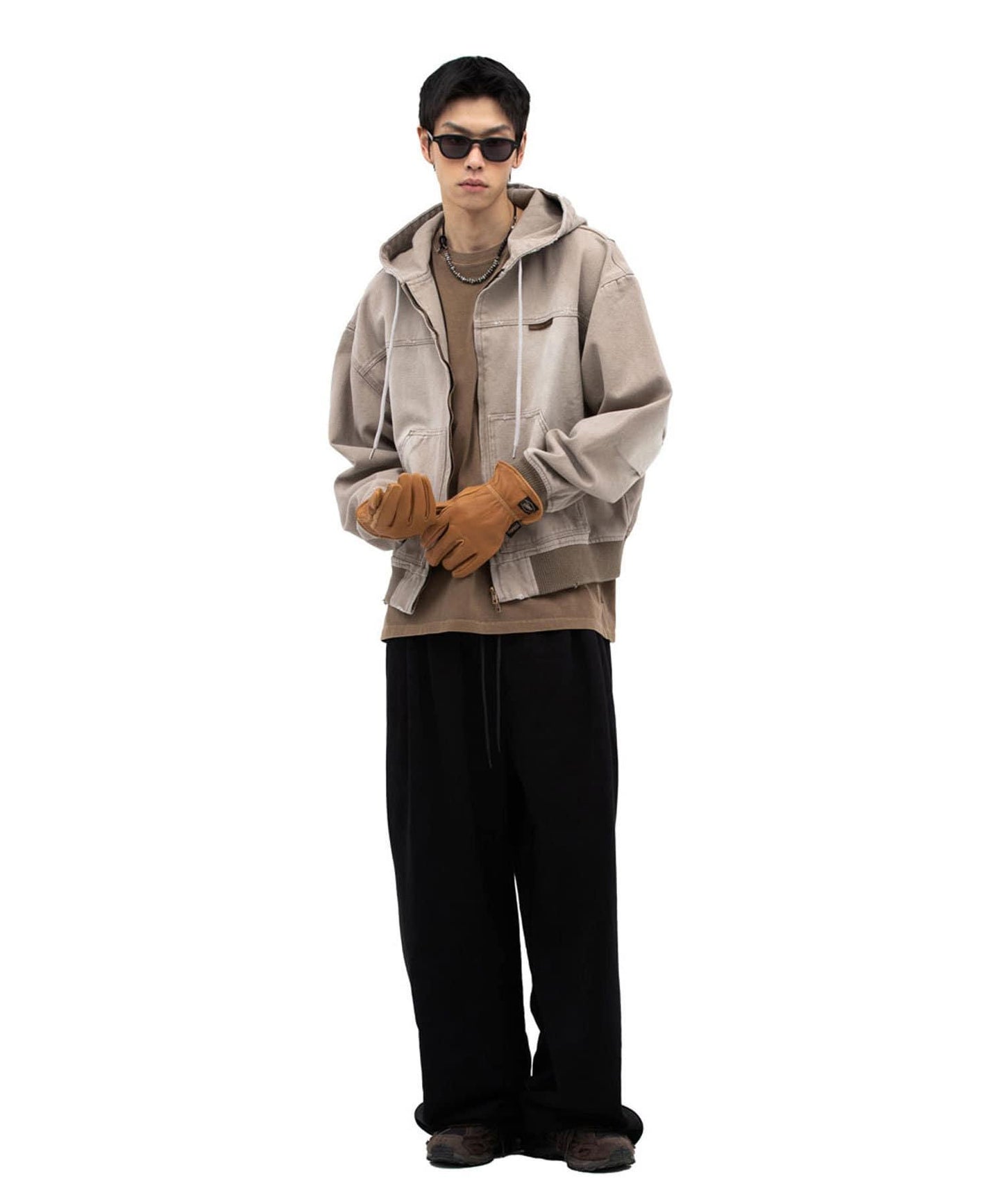 【DEFGARMENTS/デフグラメンツ】連帽飛行員夾克