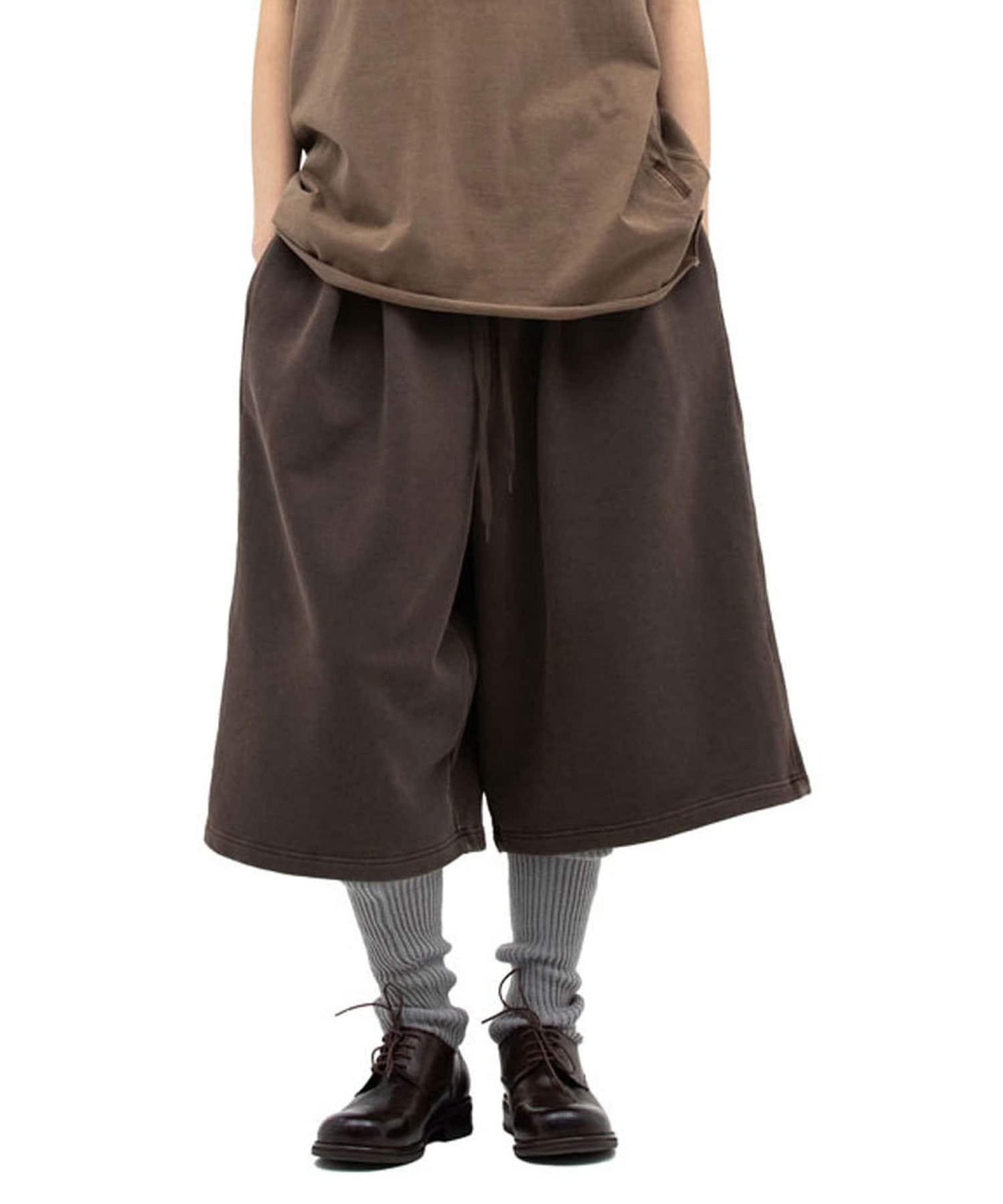 【DEFGARMENTS/デフグラメンツ】寬鬆豬豬絨短褲