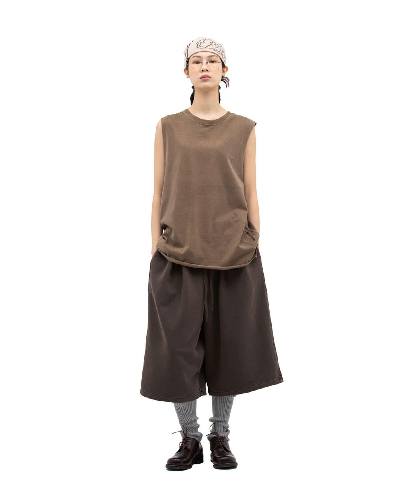 【DEFGARMENTS/デフグラメンツ】寬鬆豬豬絨短褲