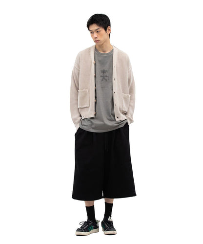 【DEFGARMENTS/デフグラメンツ】寬鬆豬豬絨短褲