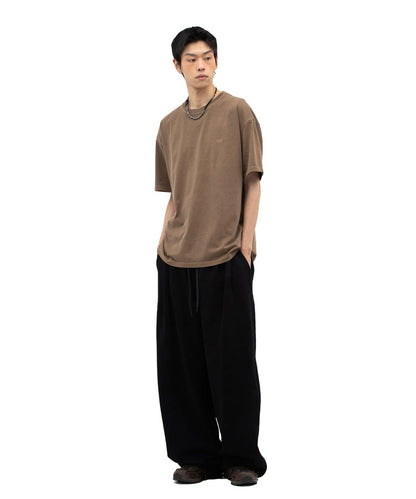 【DEFGARMENTS/デフグラメンツ】寬鬆豬絨運動褲