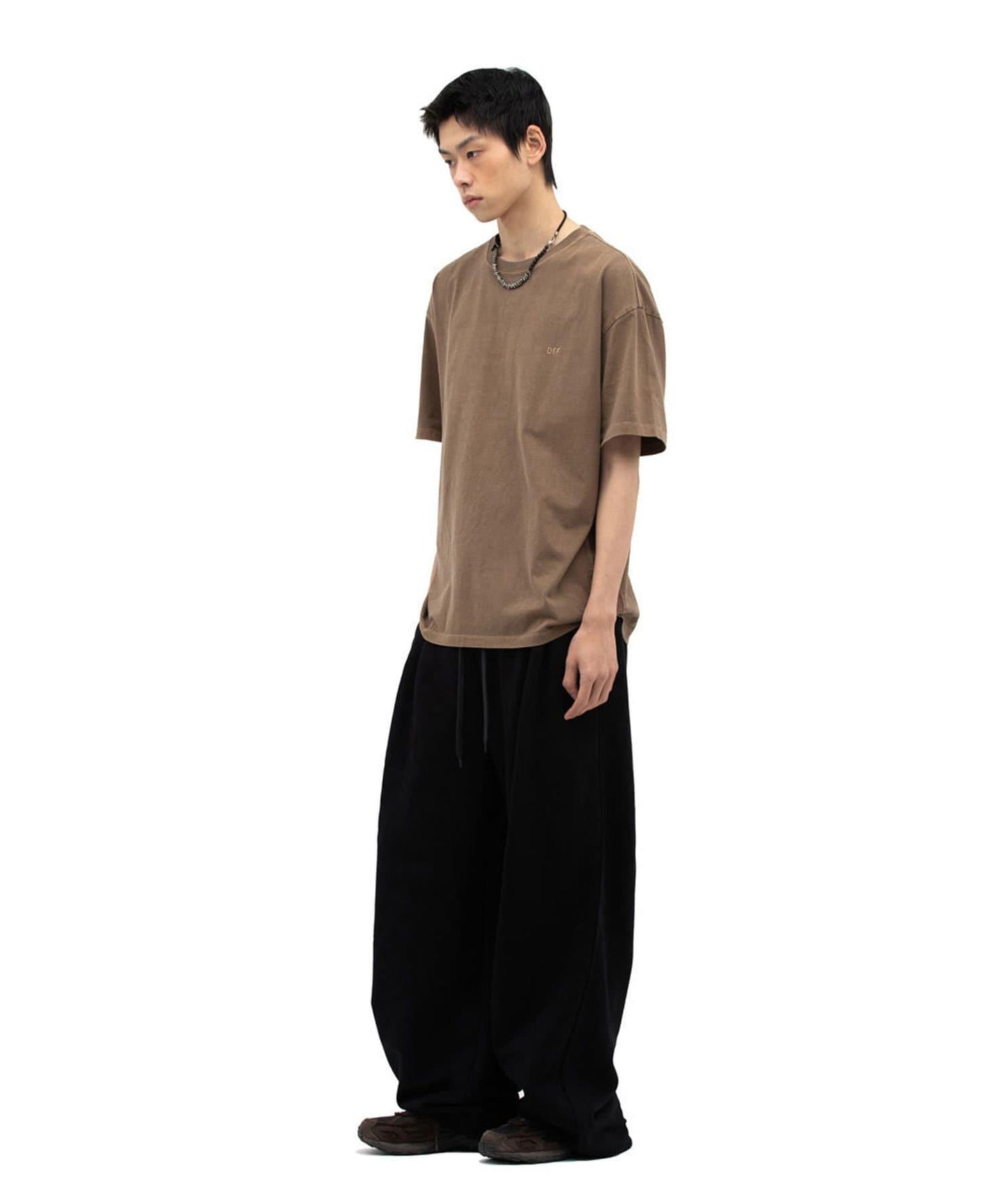 【DEFGARMENTS/デフグラメンツ】寬鬆豬絨運動褲