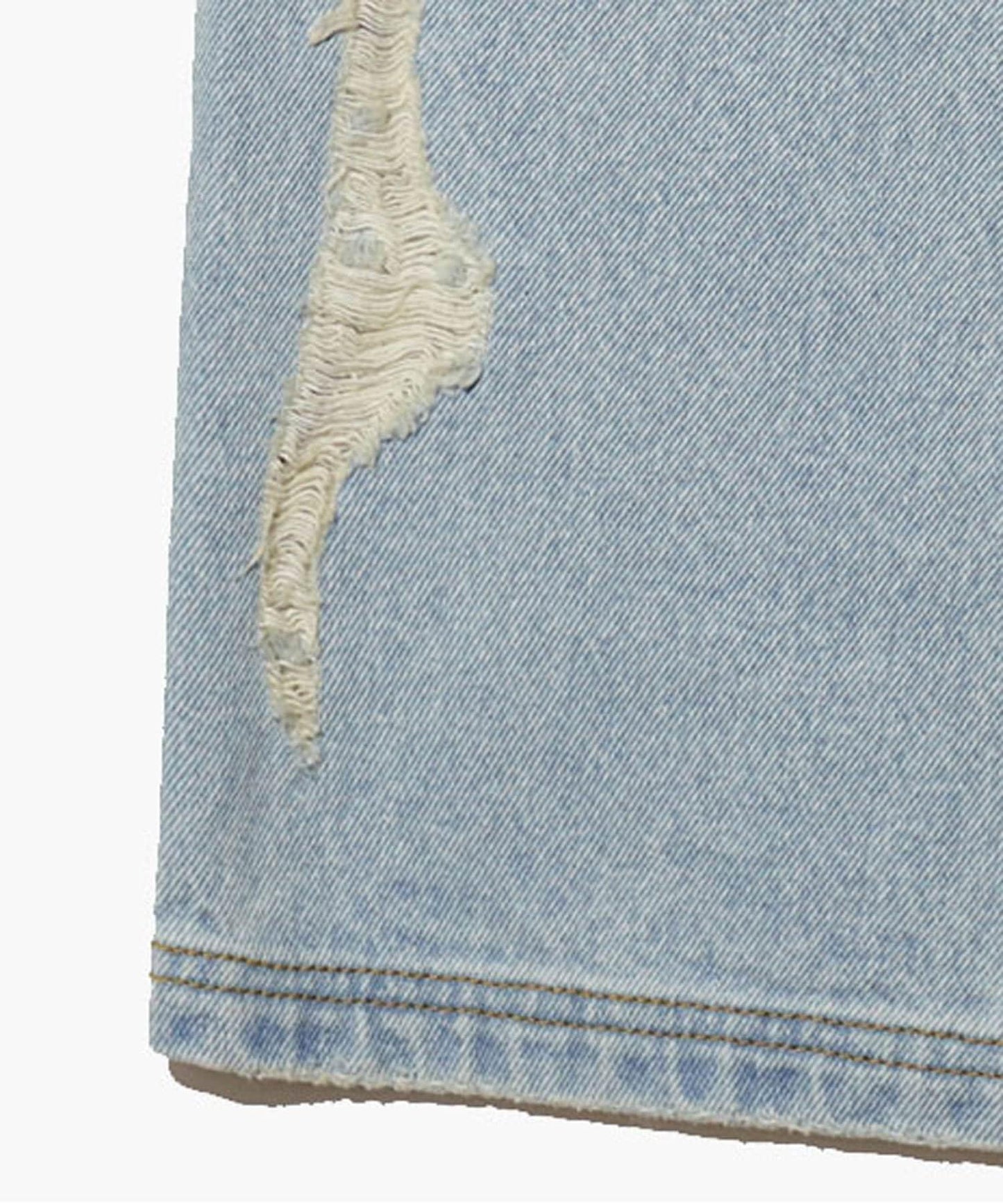 【DEFGARMENTS/デフグラメンツ】破洞牛仔褲