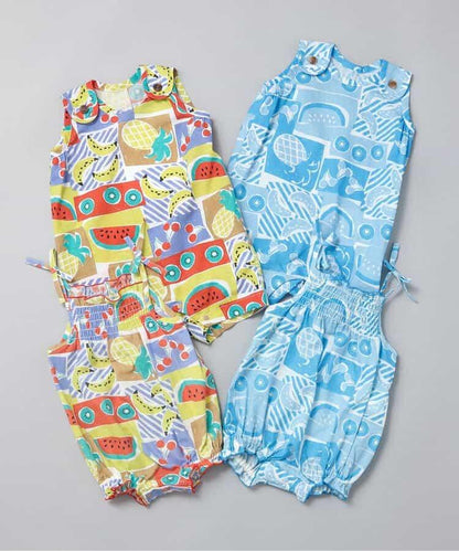 【熱帶寶貝】印花連體背心