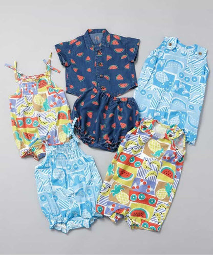 【熱帶寶貝】印花連體背心