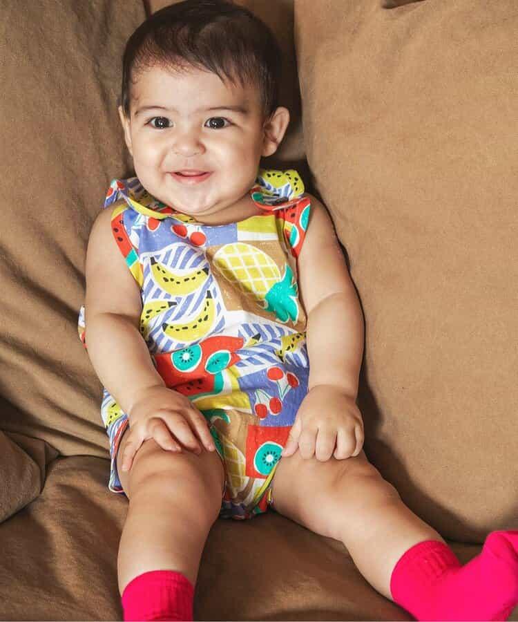 【熱帶寶貝】印花連體背心