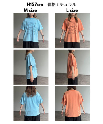 彩色粉末恐龍T-shirt