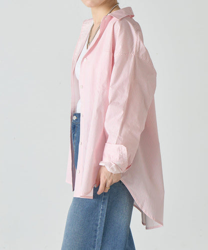 條紋襯衫