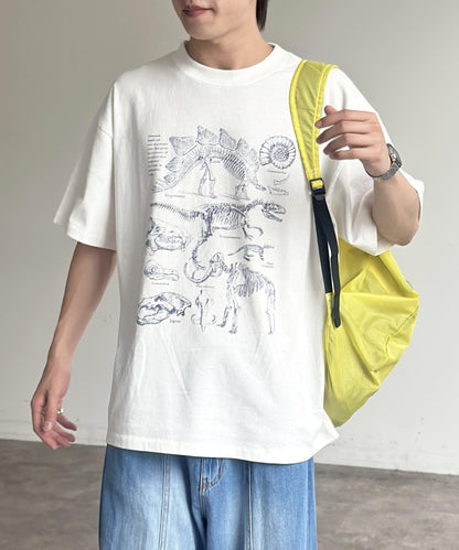 彩色粉末恐龍T-shirt