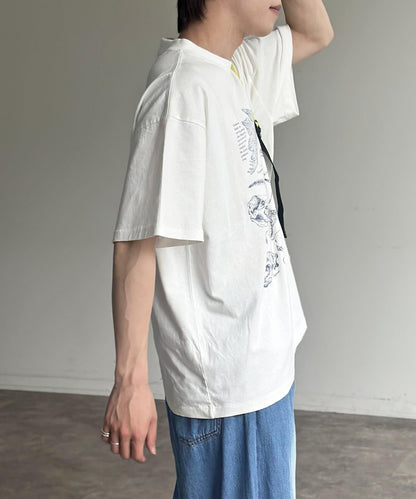 彩色粉末恐龍T-shirt