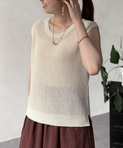 無袖針織衫